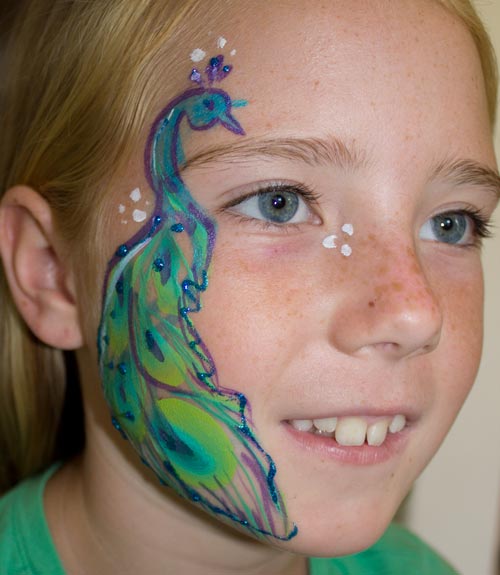 Face painting by Auntie Stacey