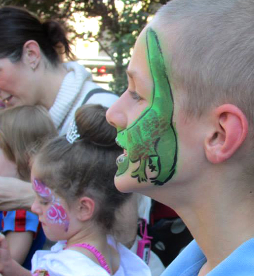 Dinosaur boy by Auntie Stacey Dennick