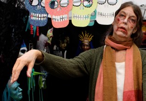 Stacey Zombie by Auntie Stacey Dennick's face painting