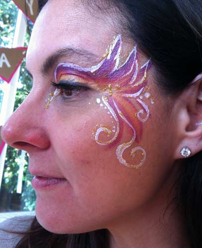 Auntie Stacey's face painting