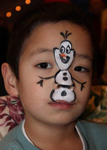 Olaf from Frozen by Auntie Stacey's Face Painting