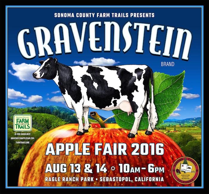 Gravenstein Apple Fair 2016 August 13 & 14, Sebastopol. Auntie Stacey's Face Painting