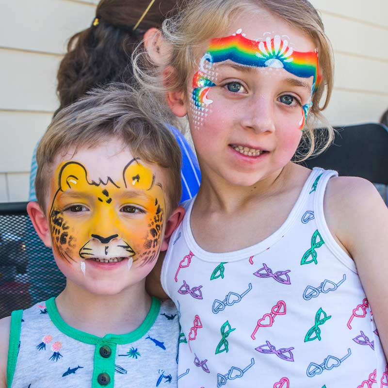 Aunty Stacey, Aunt Stacy, auntie Stacey's face painting, sonoma county face painter, Marin county face painter, Napa county face painter