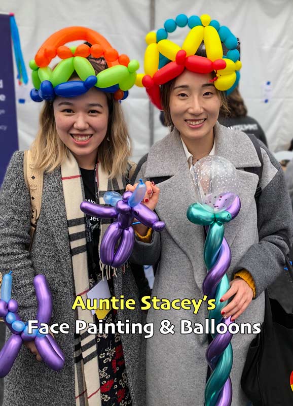 Face paint Auntie Stacey's Face Painting, Aunty Stacey, Princess face paint by Aunt Stacy, Sonoma county, Santa Rosa, Petaluma, Sebastopol, Cloverdale, Novato, Sebastopol, Guerneville, Wine Country, SF Bay area, balloons